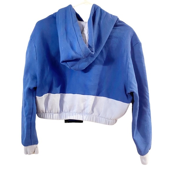 FILA Cropped Blue Hoodie - Picture 3 of 5